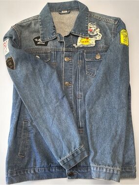 Denim Patch Jacket